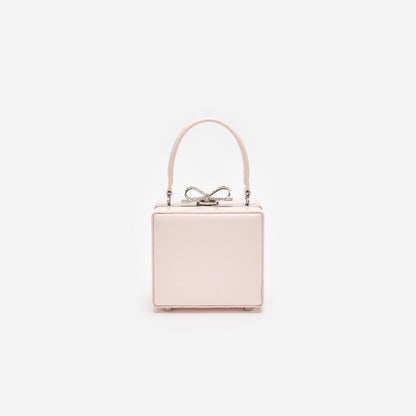 Pink Leather Micro Bag