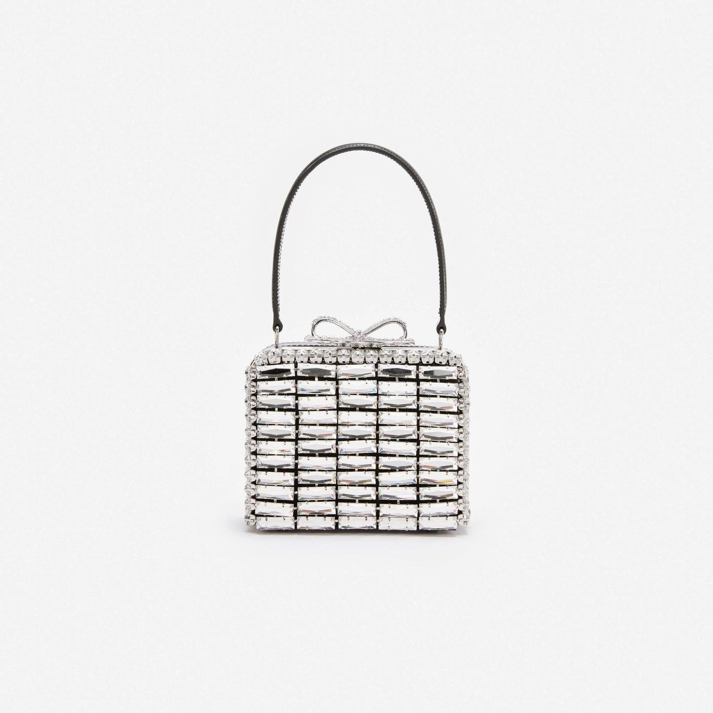 Silver Crystal Micro Bag