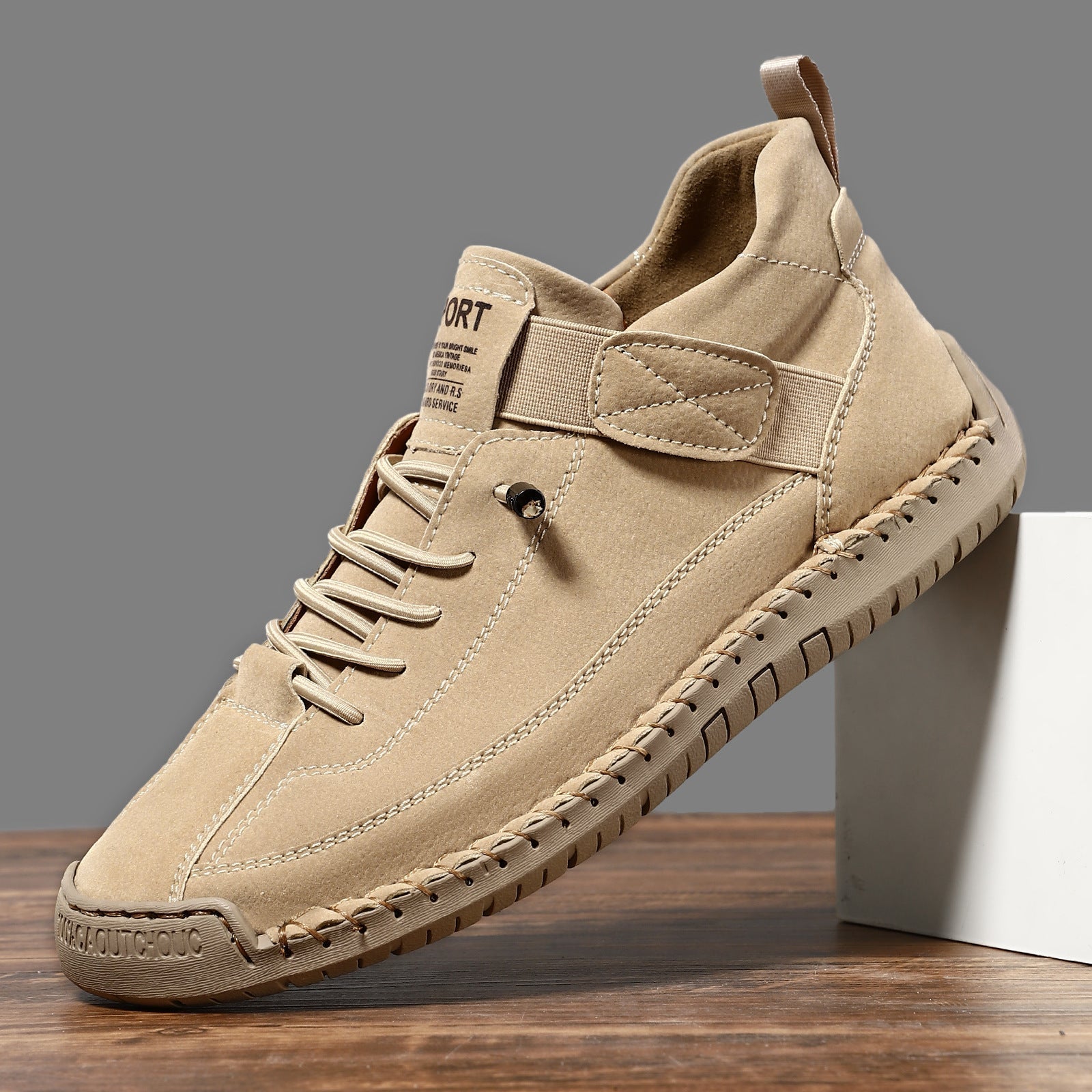 Men's Handmade Leather Orthopedic Comfy Shoes